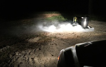 Scientists conduct a smoke test before the start of SAVANT.